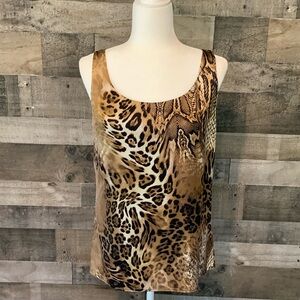 Lucetta Leopard Print Tank Top